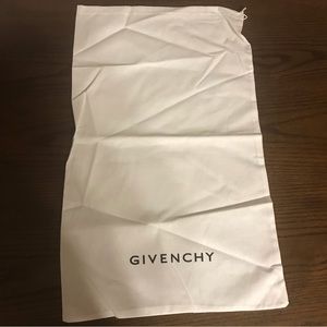 Brand New Givenchy White Dust Bag